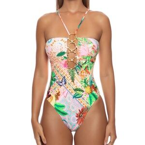 NEW Luli Fama Opulent Eden One Piece Swimsuit